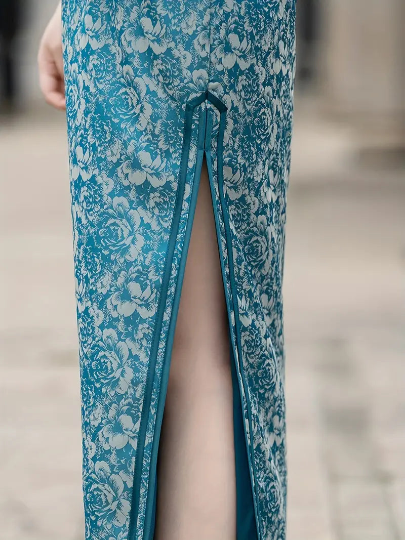 Elegant Vintage Qipao Dress