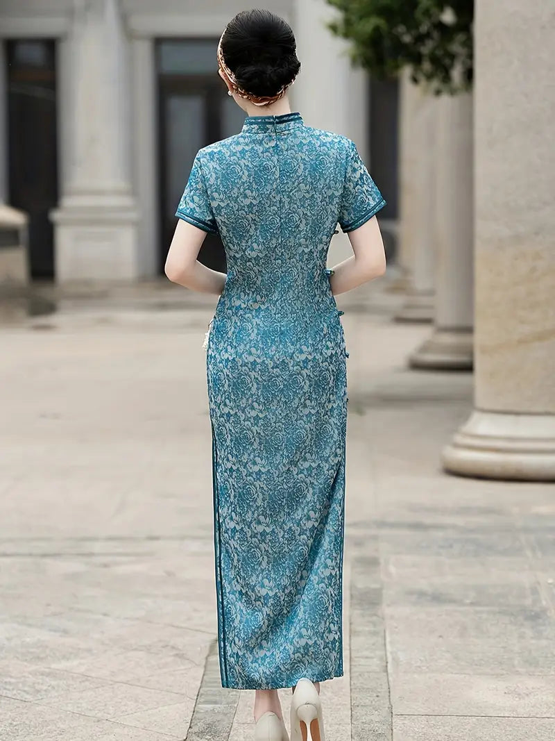 Elegant Vintage Qipao Dress