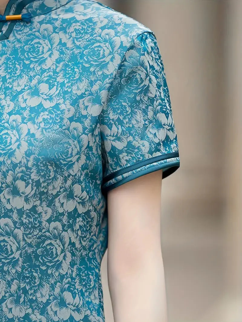 Elegant Vintage Qipao Dress