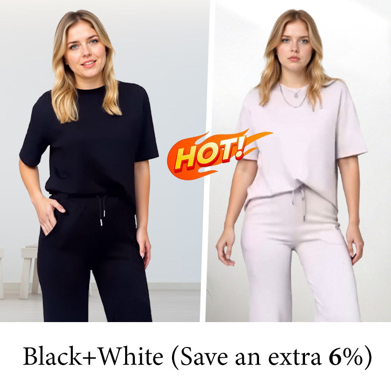 ✨Trending Now ✨Women's Chic Top & Matching Pants 2-Piece Outfit