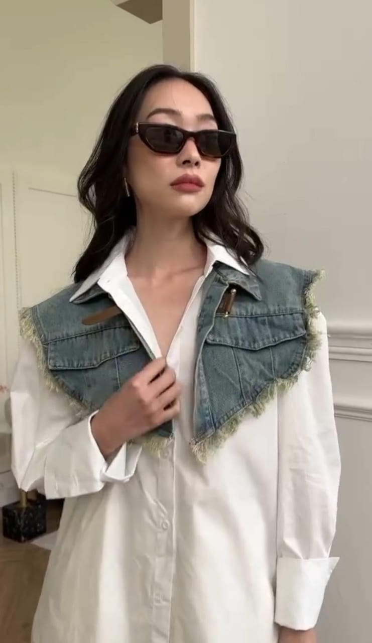 Urban Flare Denim Shirt Dress
