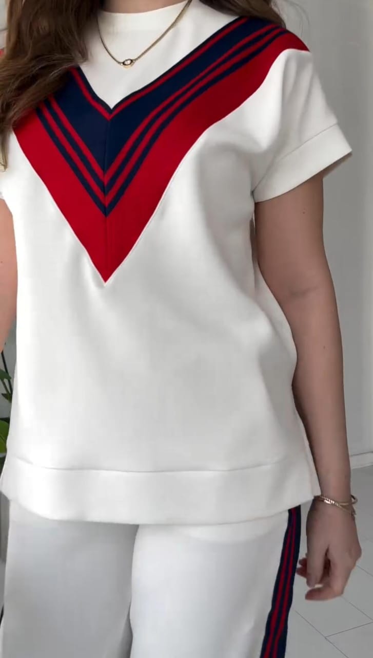 Women's V-Stripes Two-Piece Tracksuit