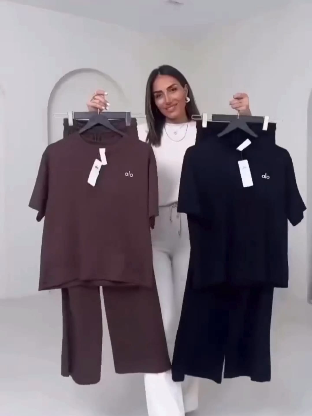 ✨Trending Now ✨Women's Chic Top & Matching Pants 2-Piece Outfit