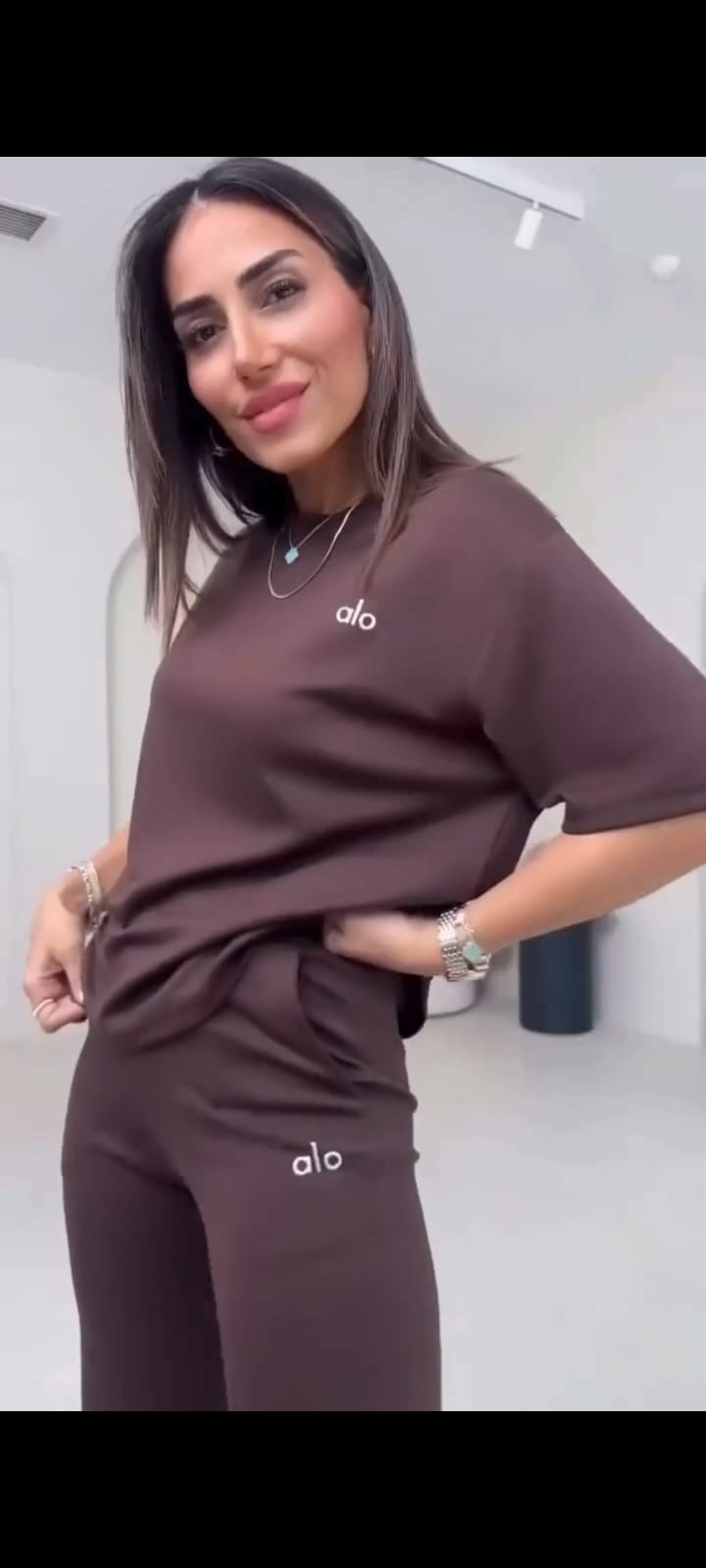 ✨Trending Now ✨Women's Chic Top & Matching Pants 2-Piece Outfit