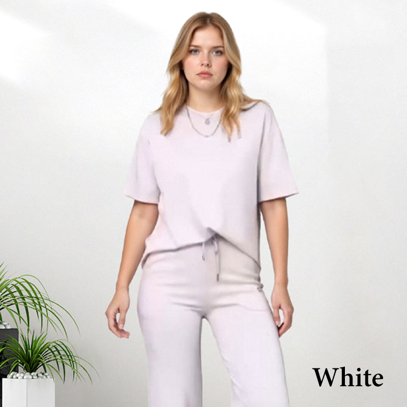 ✨Trending Now ✨Women's Chic Top & Matching Pants 2-Piece Outfit
