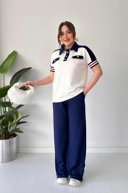 2025 New Design👗✨ Sailor Modal Co-ord Set