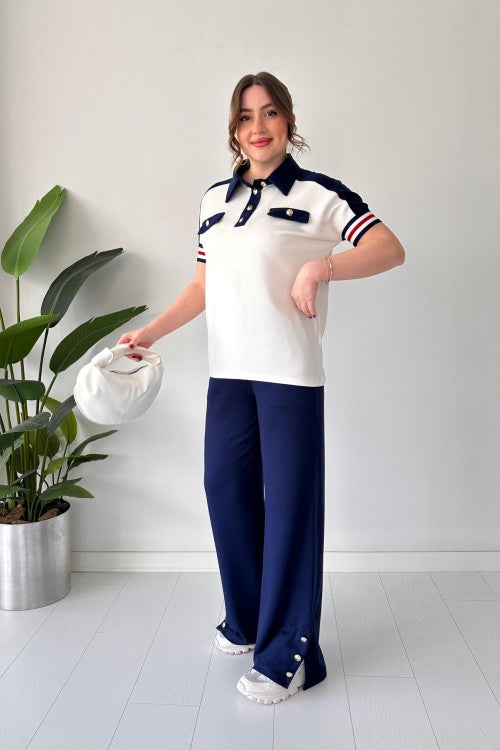 2025 New Design👗✨ Sailor Modal Co-ord Set