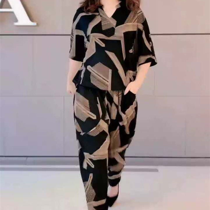 women's suit harem pants two-piece suit