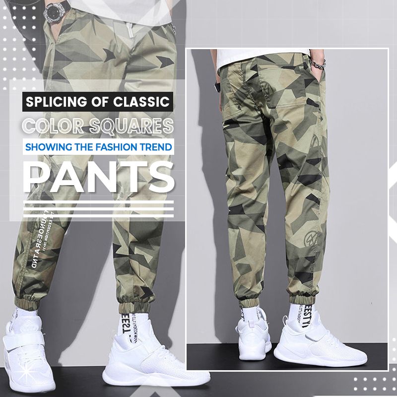 🔥Hot sale-Fashionable Camouflage Loose Men Pants