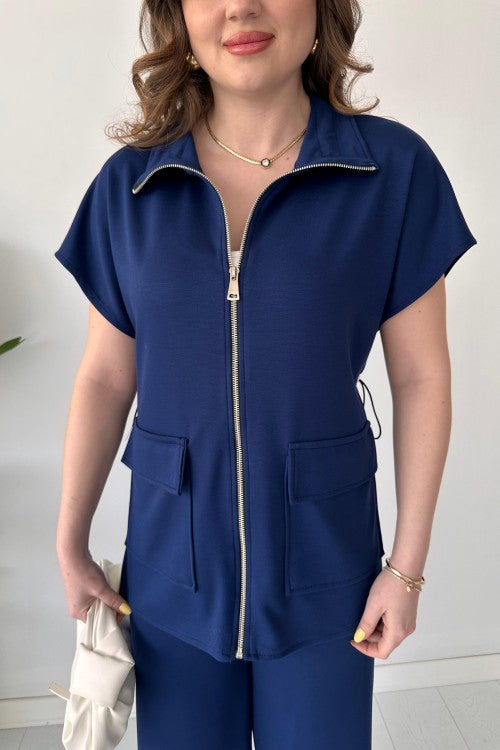 2025 New Design 👗 Zippered Modal Lounge Set