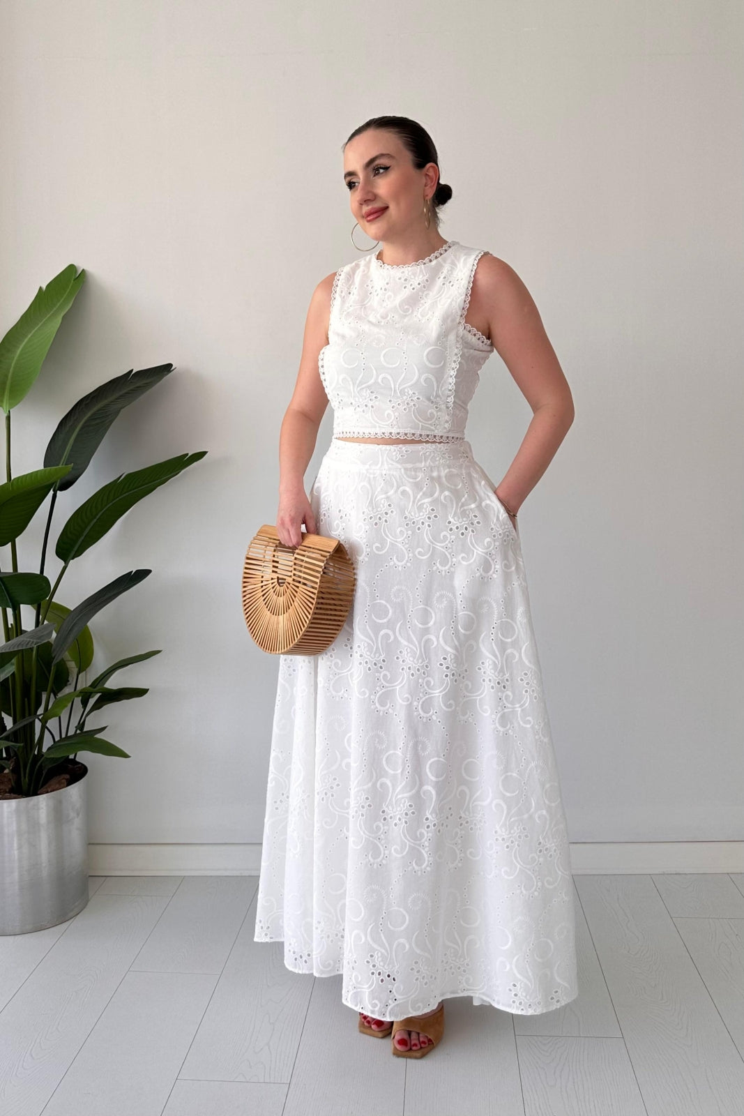 Midnight Flared Skirted Cutaway Two-Piece Suit