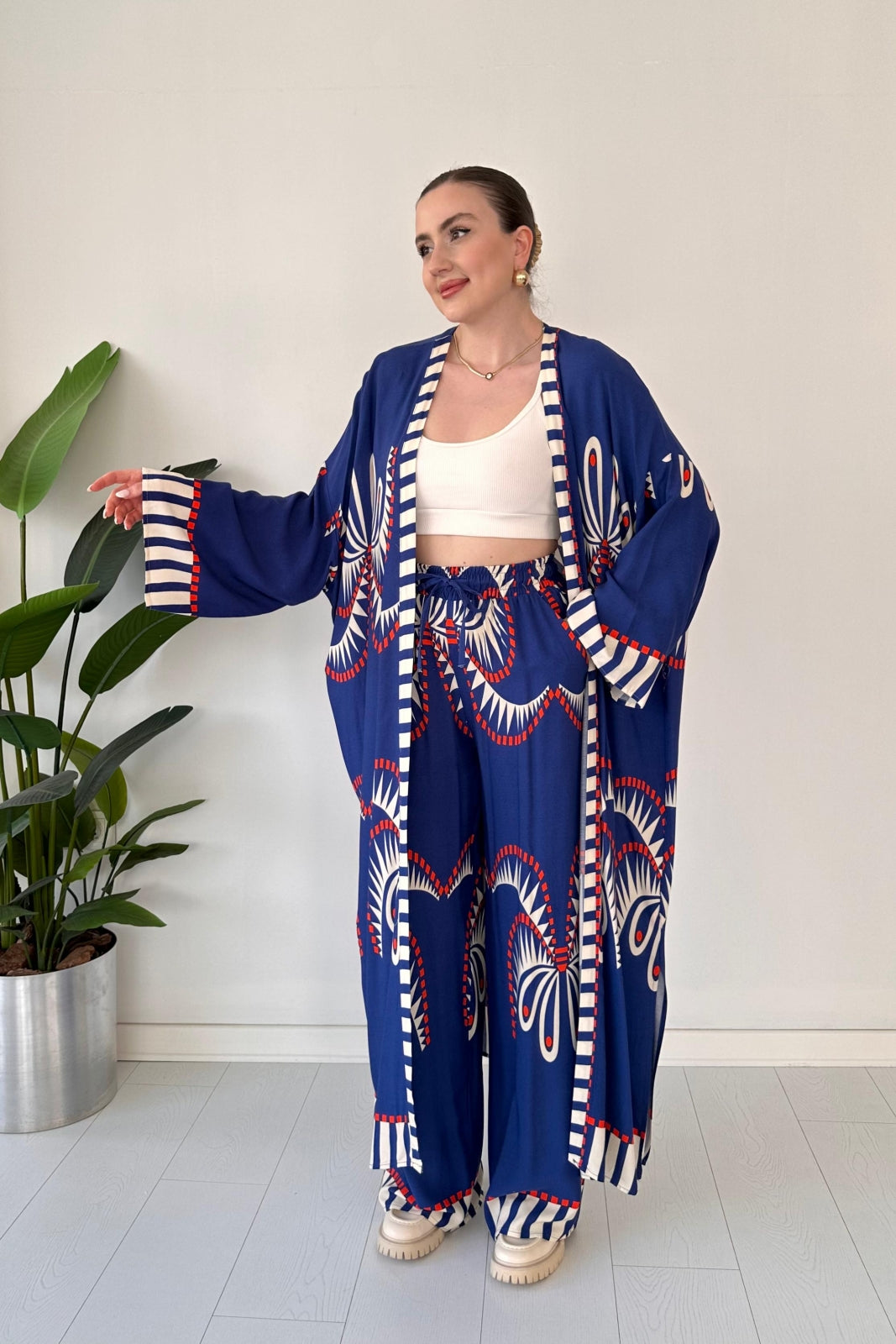 Maxi Kimono Set