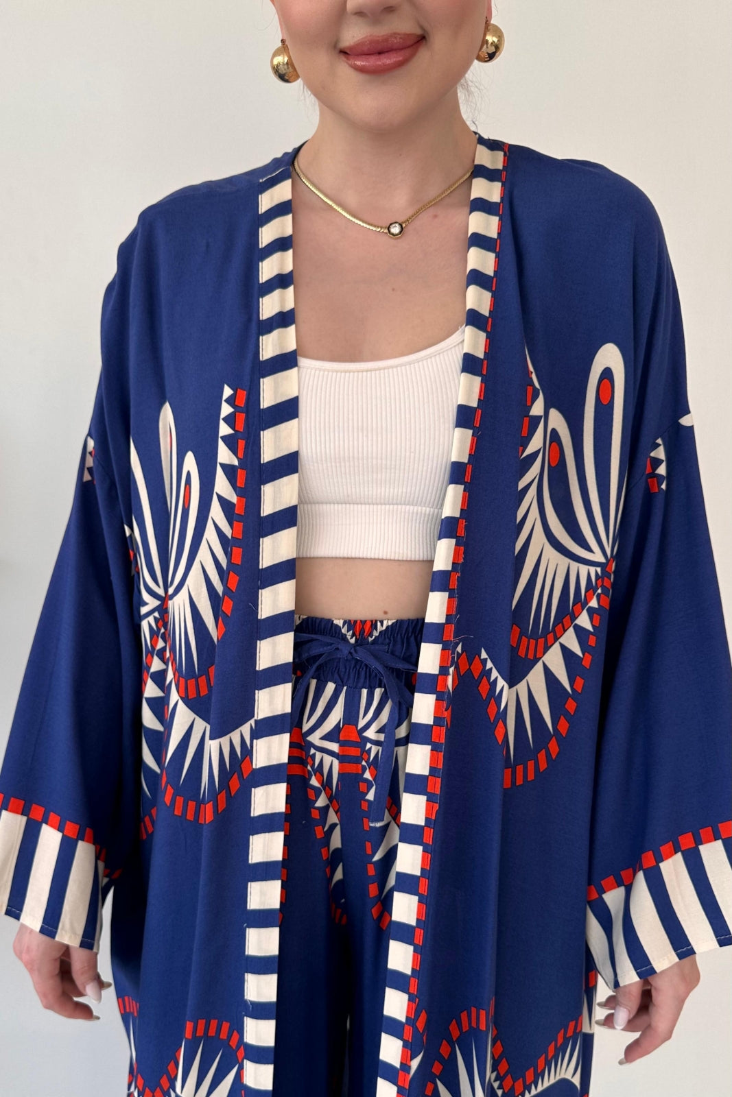 Maxi Kimono Set