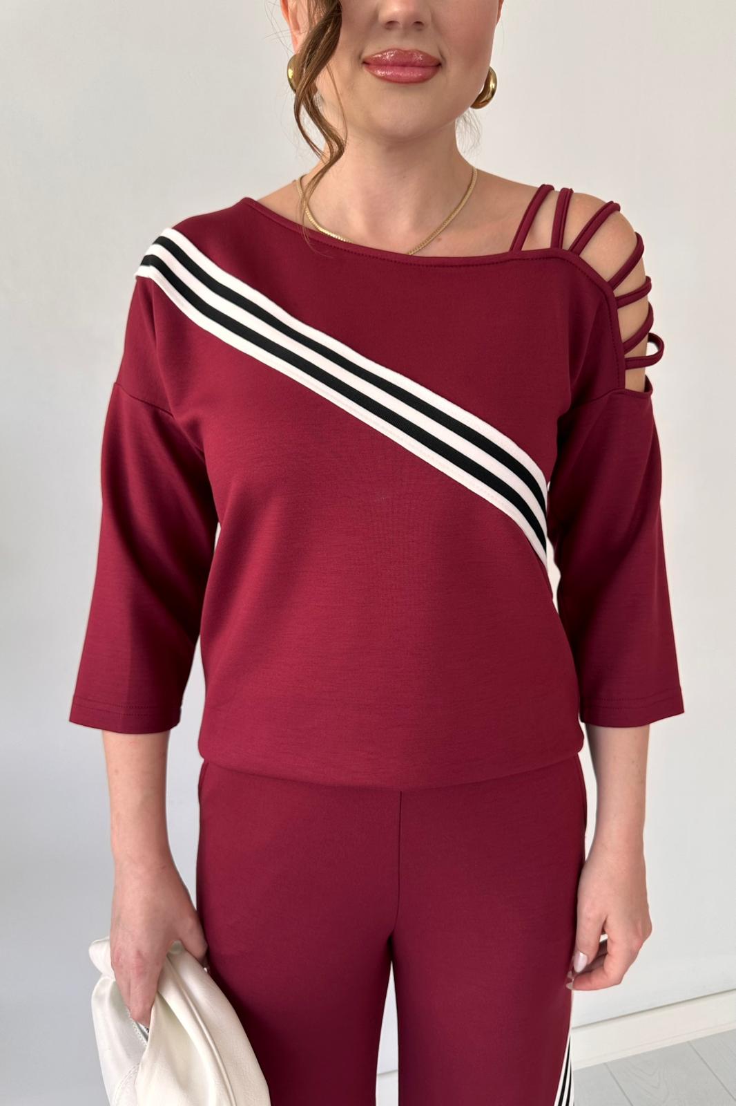 Shoulder Design Two Piece Co-Ord Set