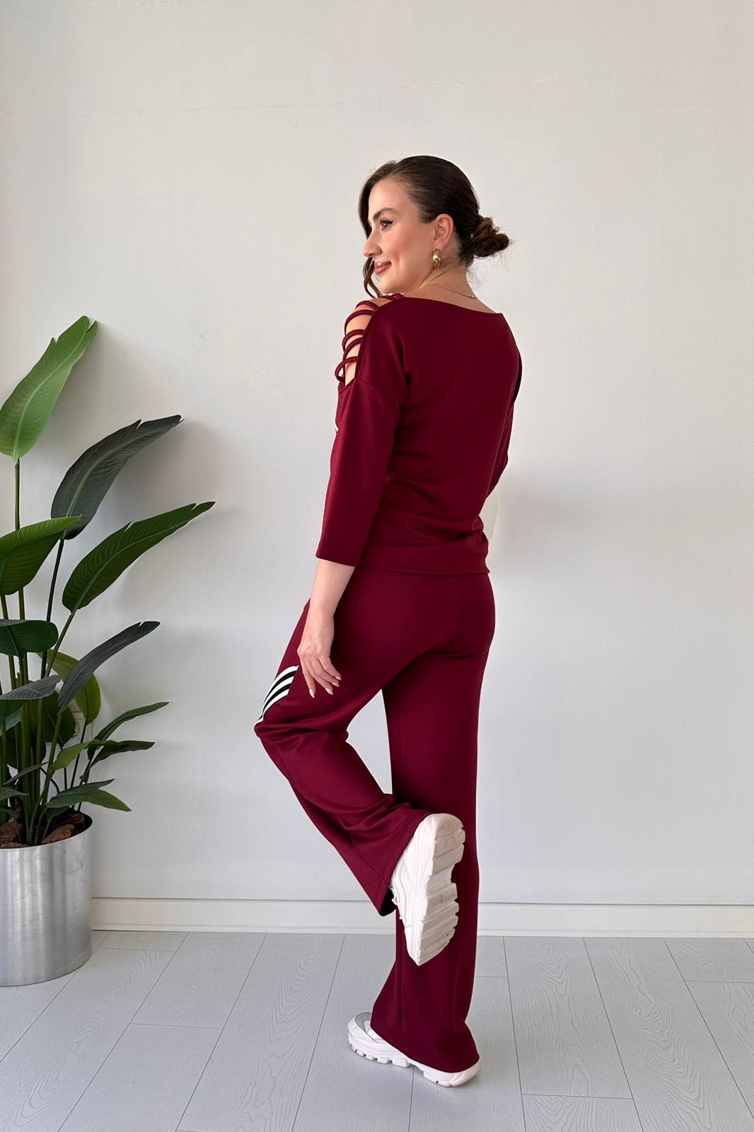 Shoulder Design Two Piece Co-Ord Set