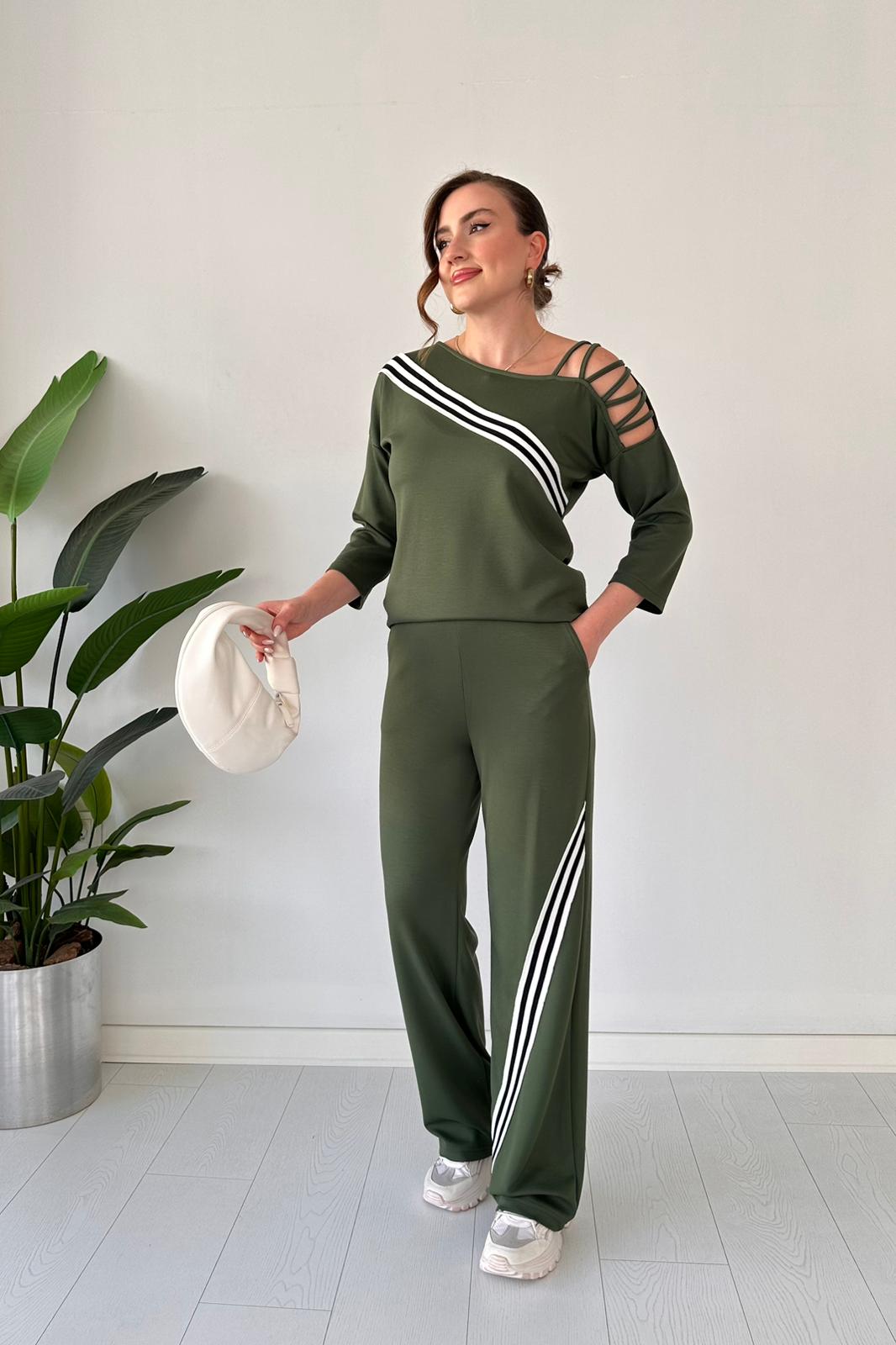 Shoulder Design Two Piece Co-Ord Set