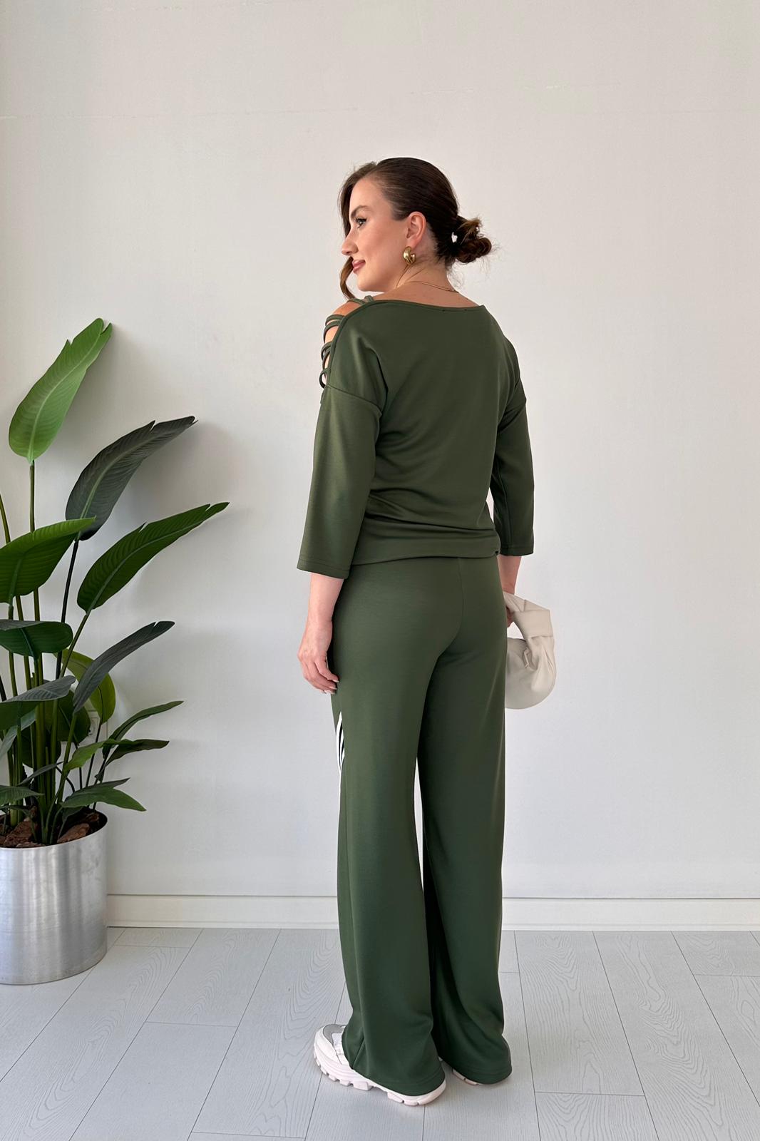 Shoulder Design Two Piece Co-Ord Set