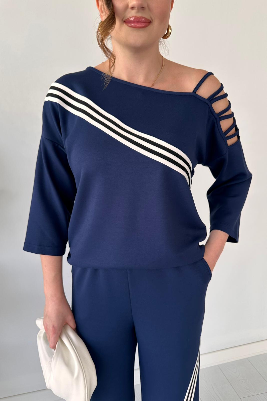 Shoulder Design Two Piece Co-Ord Set