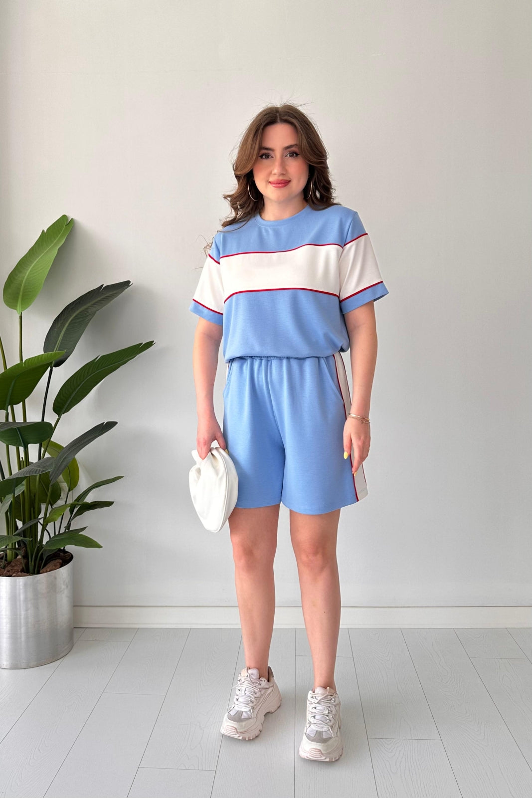 Women's Two-Piece Shorts Casual Tracksuit