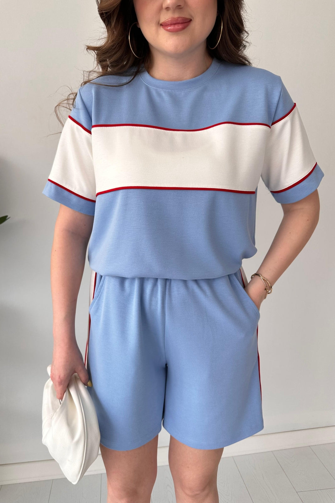 Women's Two-Piece Shorts Casual Tracksuit