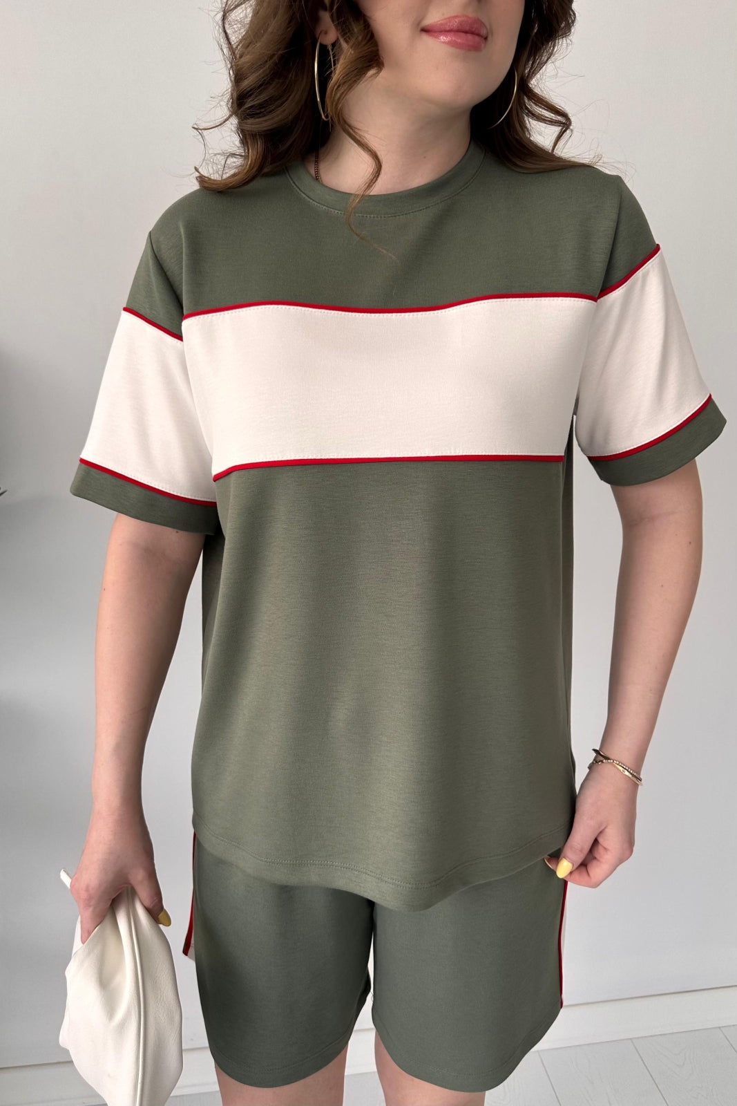 Women's Two-Piece Shorts Casual Tracksuit