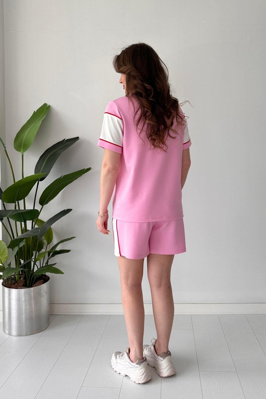 Women's Two-Piece Shorts Casual Tracksuit