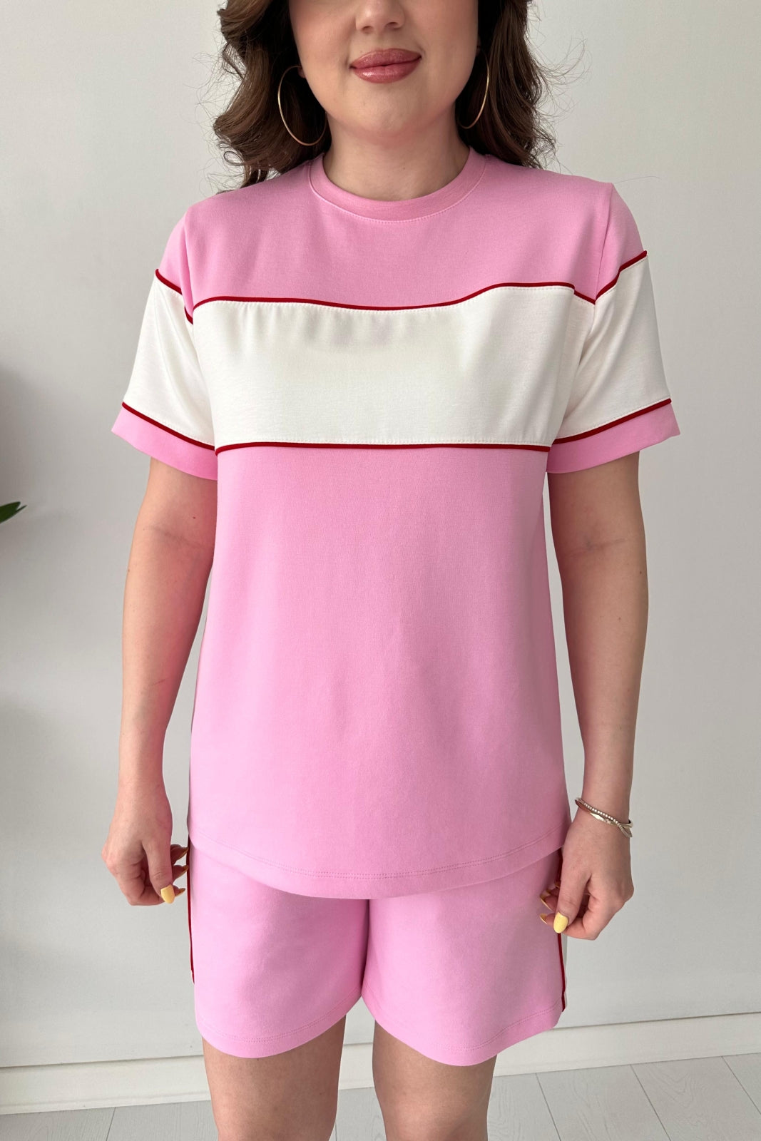 Women's Two-Piece Shorts Casual Tracksuit
