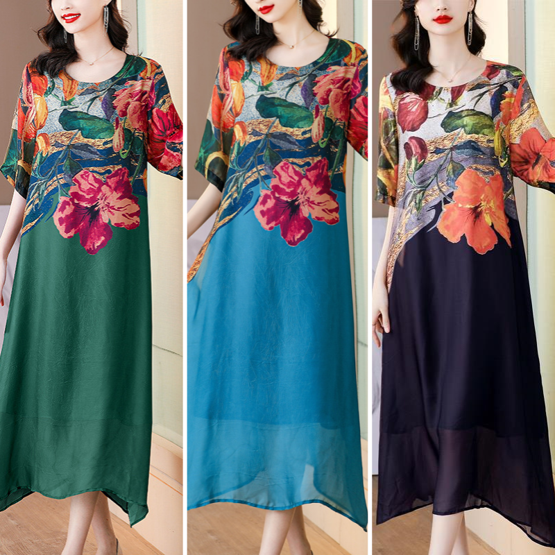 Women's Elegant Flowy Floral