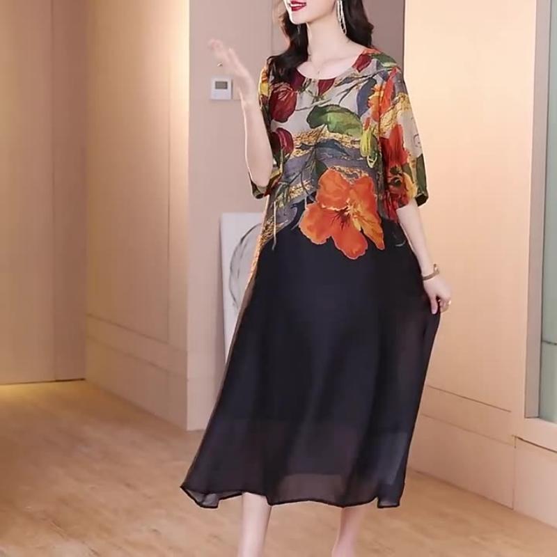Women's Elegant Flowy Floral