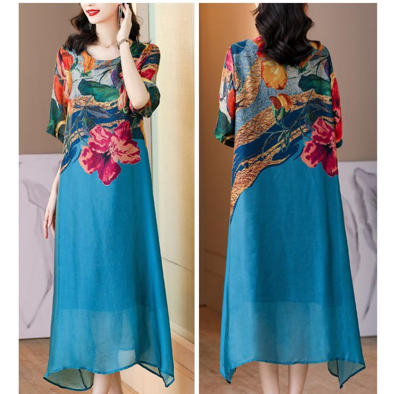 Women's Elegant Flowy Floral