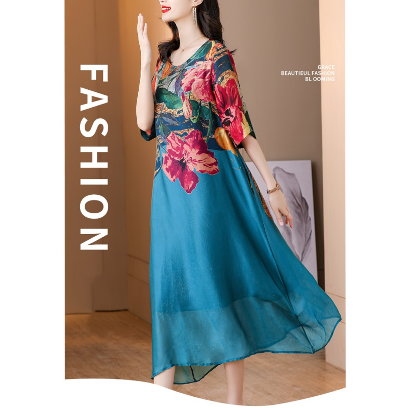 Women's Elegant Flowy Floral