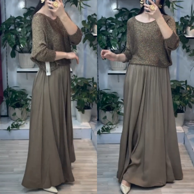 🌸Spring Specials🌸 Women’s Loose Fit Top & Flowy Maxi Skirt