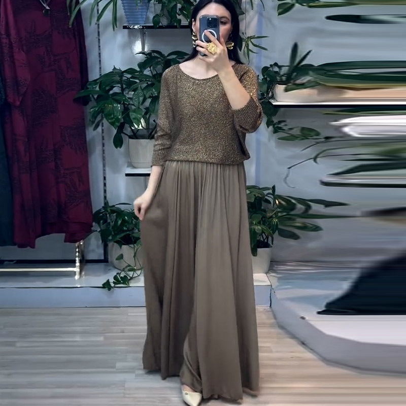 🌸Spring Specials🌸 Women’s Loose Fit Top & Flowy Maxi Skirt