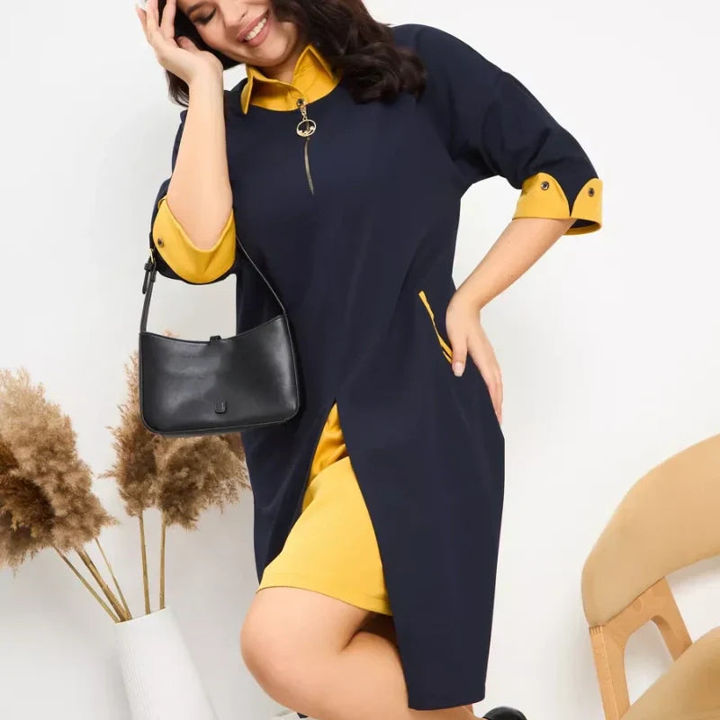 🌸Spring Specials🌸 Women's Plus Size Work Dress with Pockets