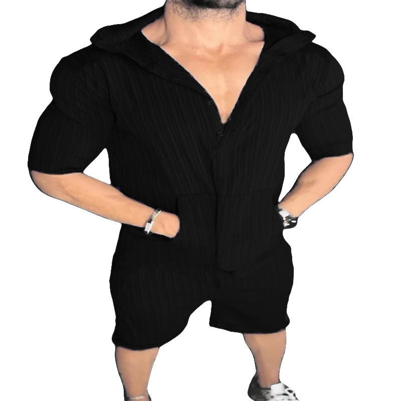 Casual Lightweight Summer Hoodie 2-Piece Set