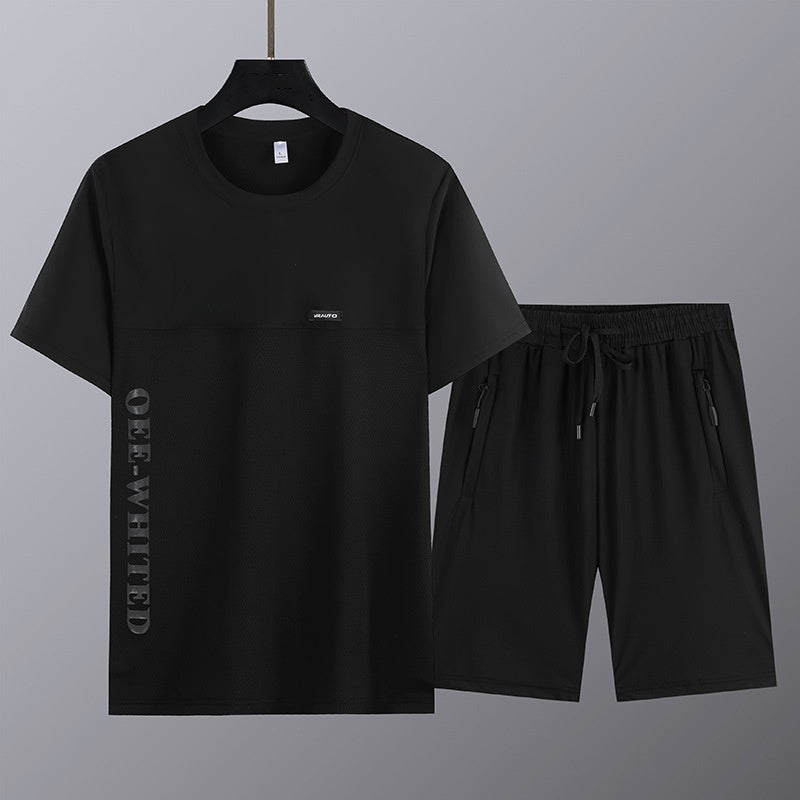 🔥Summer Sale 🔥Men's Short Sleeve Top & Shorts 2-Piece Set