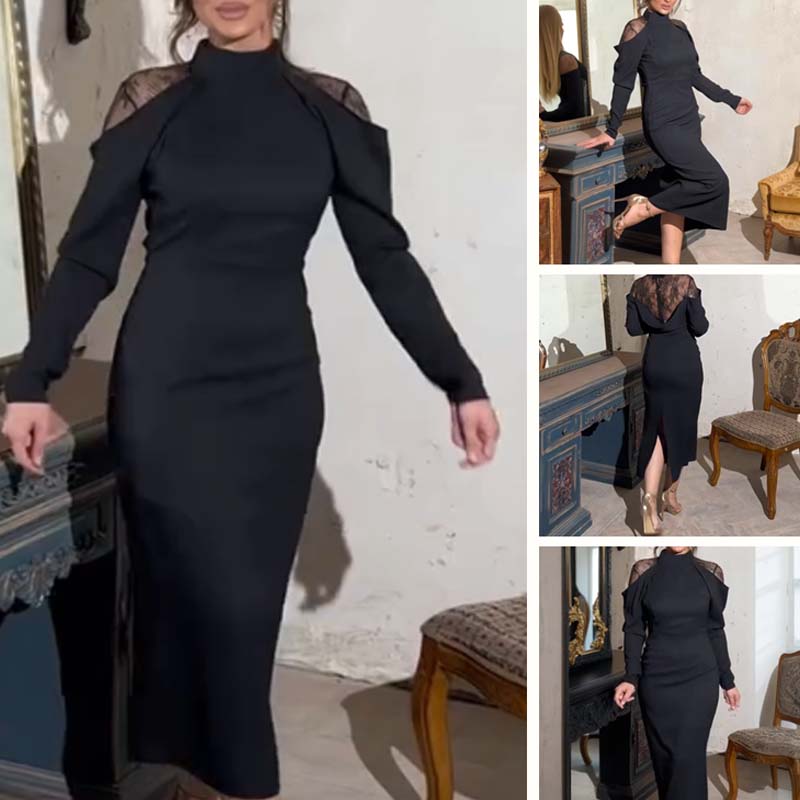 π Women's Lace Midi Dress