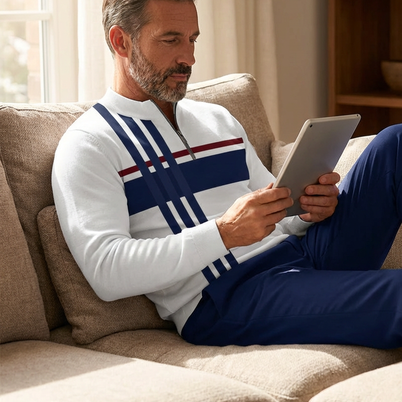 Men's Graphic Print Shirt & Pants Set