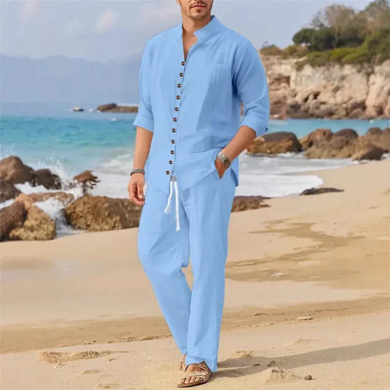 š„Lightweight Men's Casual Two-Piece Set