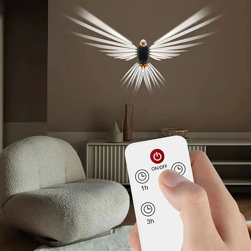 Eagle Projection LED Night Light With Remote