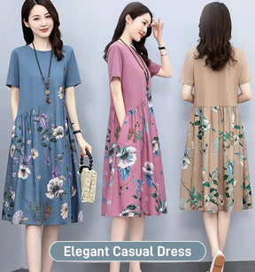 🔥HOT SALE🔥High-end Cotton and Linen Dress