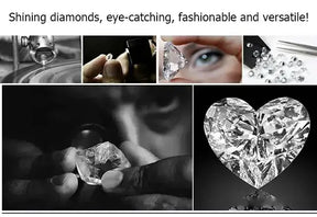 2025 new style unique and exquisite diamond flower shaped earrings