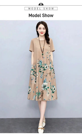 🔥HOT SALE🔥High-end Cotton and Linen Dress
