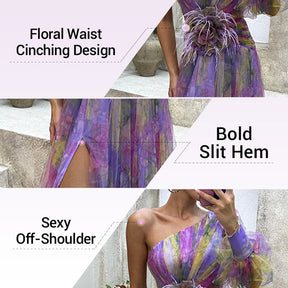 Women's Tulle Irregular Gown Dresses