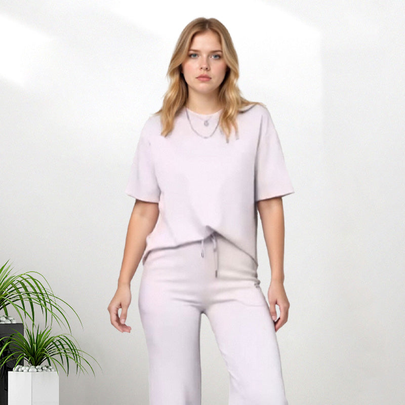 ✨Trending Now ✨Women's Chic Top & Matching Pants 2-Piece Outfit