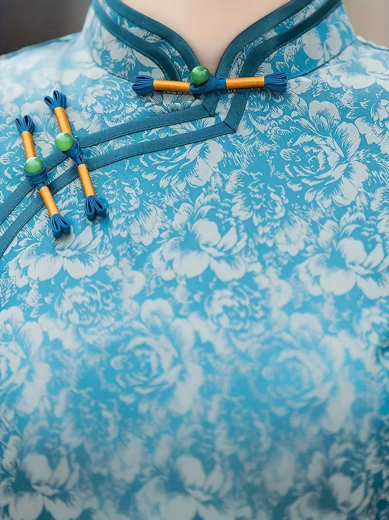Elegant Vintage Qipao Dress