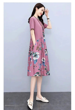 🔥HOT SALE🔥High-end Cotton and Linen Dress