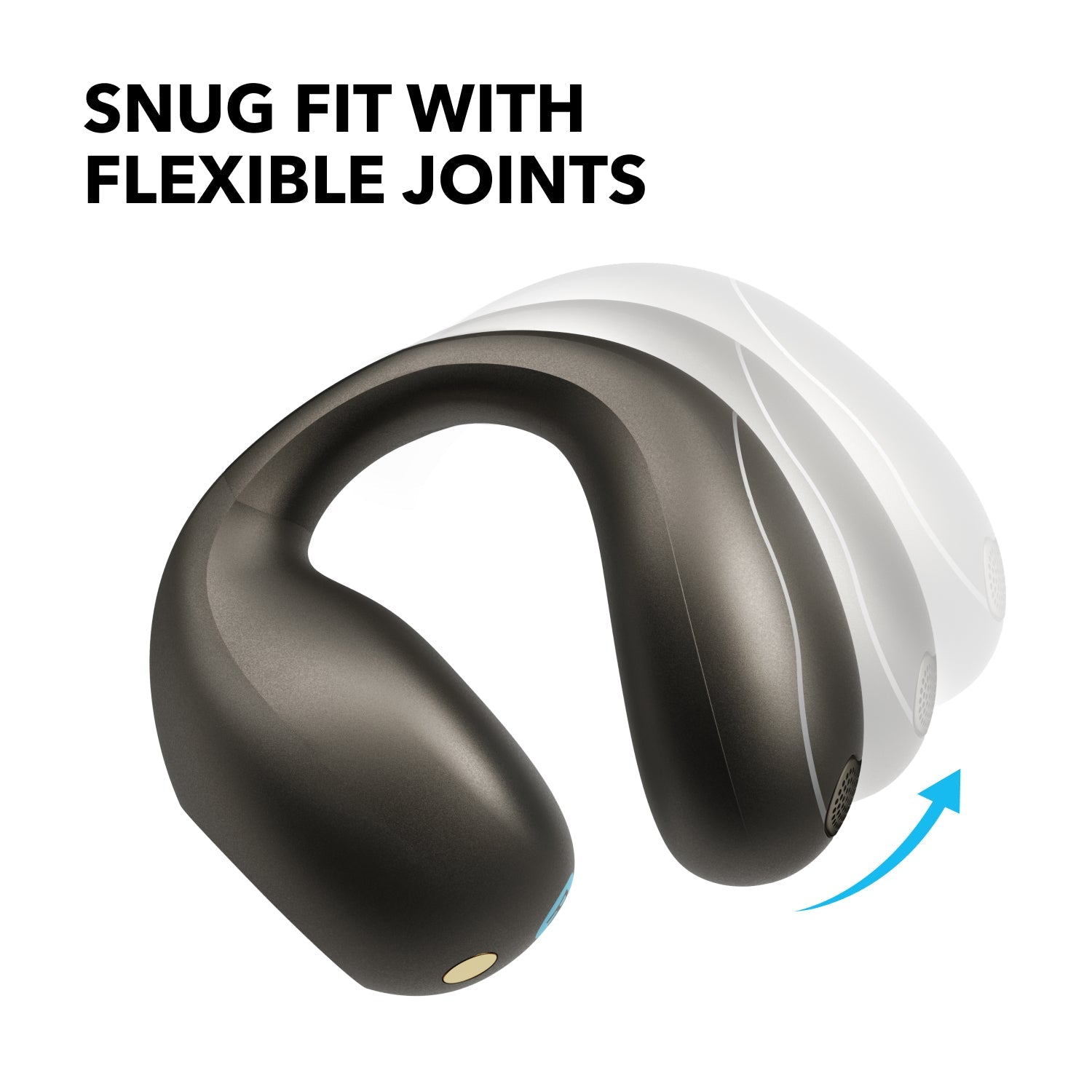 Flexible and Comfortable Clip-On Earbuds