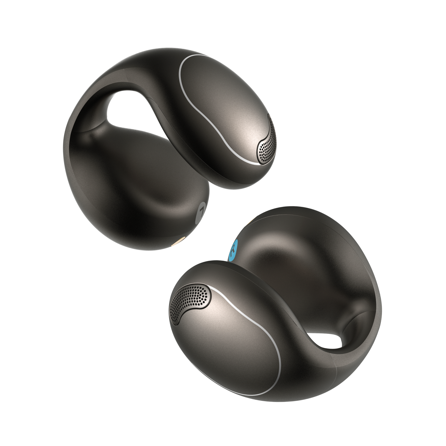 Flexible and Comfortable Clip-On Earbuds