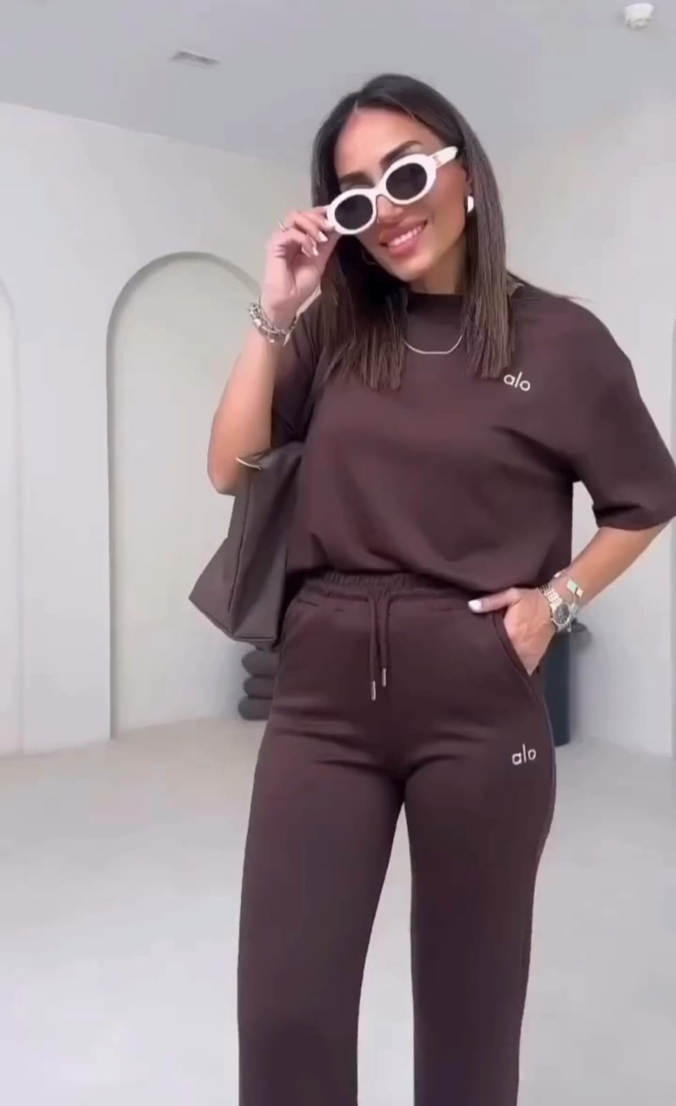 ✨Trending Now ✨Women's Chic Top & Matching Pants 2-Piece Outfit